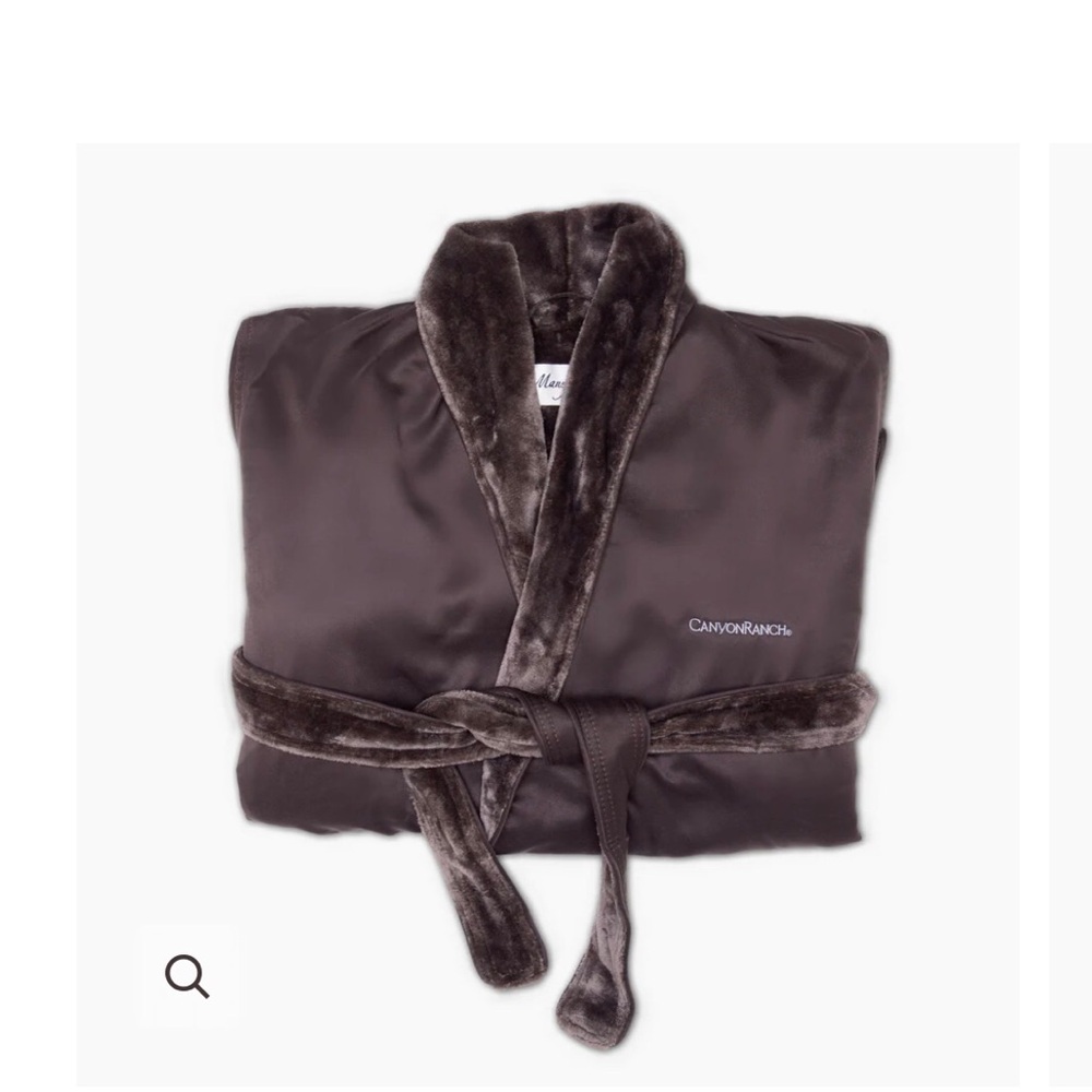 Canyon Ranch luxurious Brown Robe - Picture 2 of 3